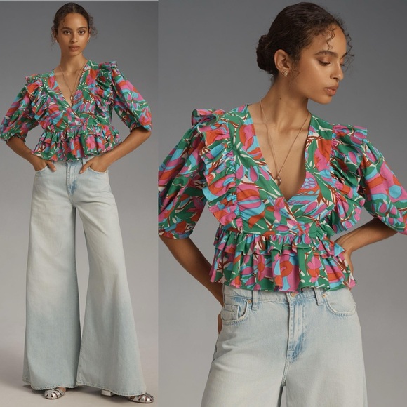 Elowen Bloom Ruffle Blouse